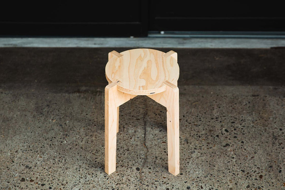 プラモ家具スツールキット