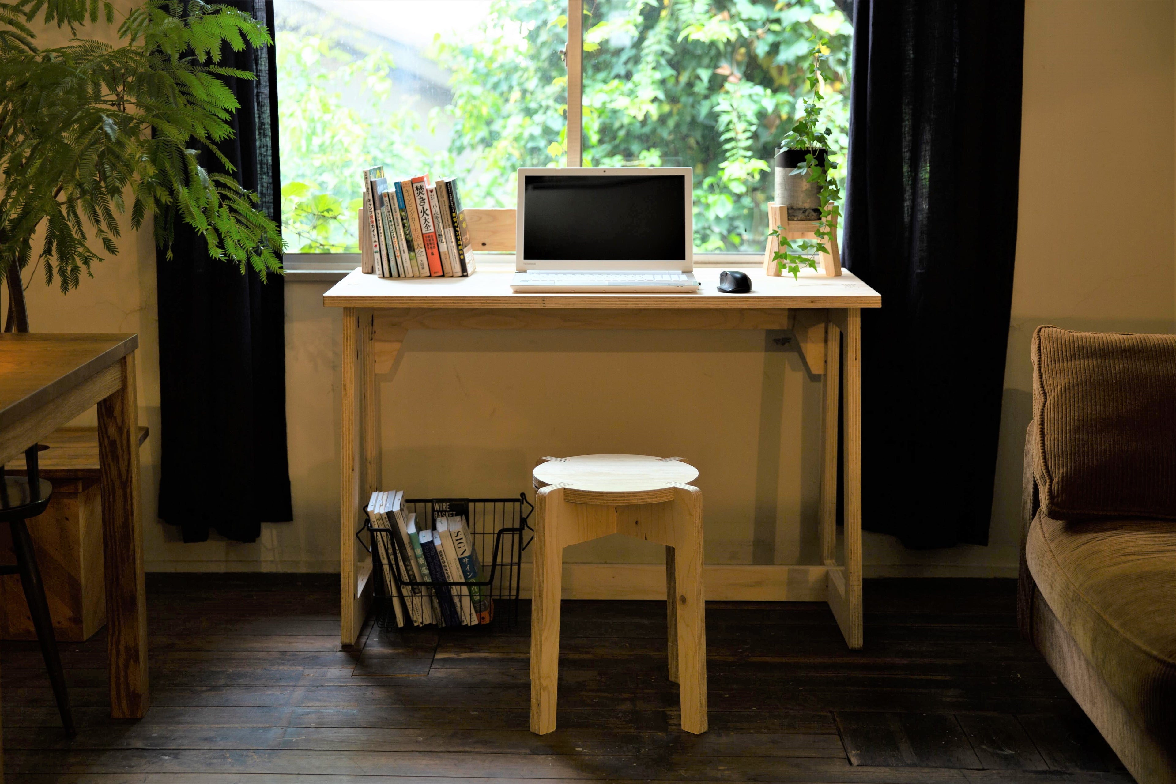 プラモ家具スツールキット